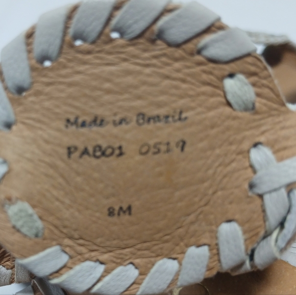 Jack Rogers Leather Lauren Snake Mid Heels . Ladies Size 8 - Picture 4 of 8